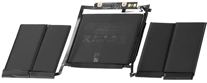 TechFix MacBook battery replacement — 0-cycle original-capacity cells