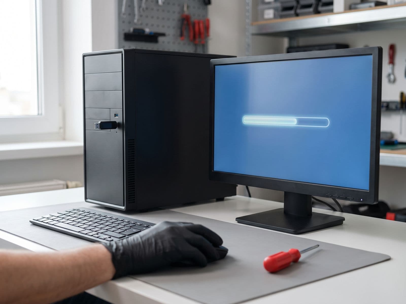 Format dan Pengoptimuman Windows — repair Desktop PC oleh TechFix Malaysia