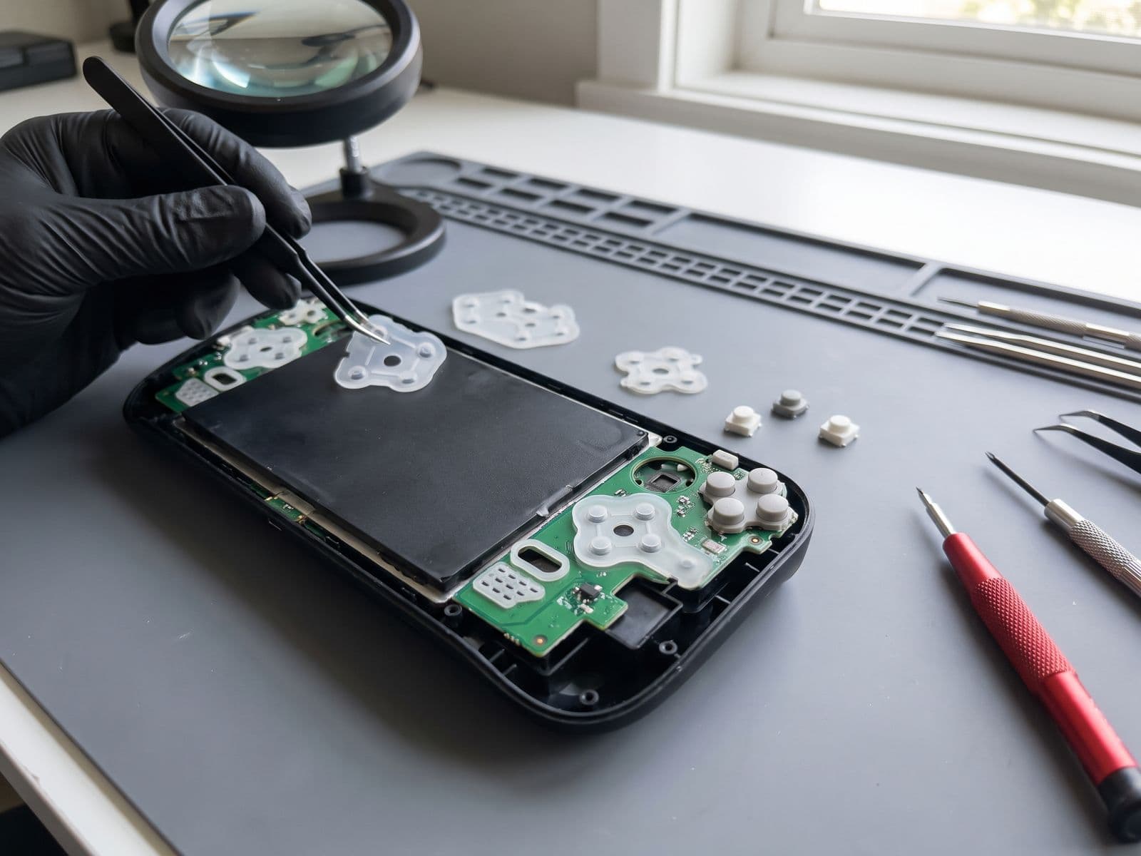 Steam Deck Button & Trigger Repair — Handheld PC repair by TechFix Malaysia