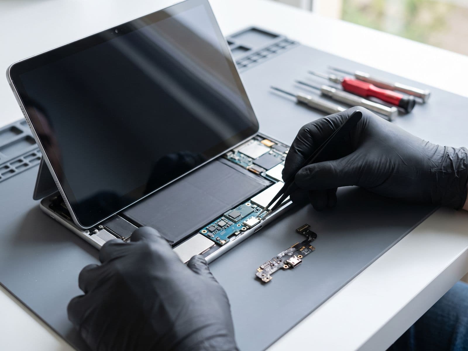 Baiki Port Cas iPad — repair iPad oleh TechFix Malaysia