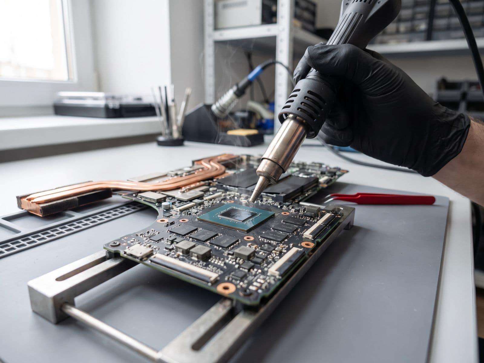Baiki GPU Laptop Gaming — repair Laptop Gaming oleh TechFix Malaysia