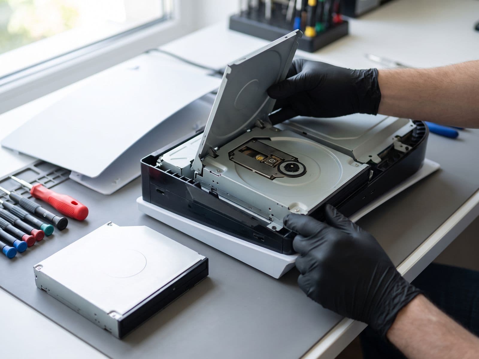Repair Disc Drive PS5 — repair PS5 oleh TechFix Malaysia