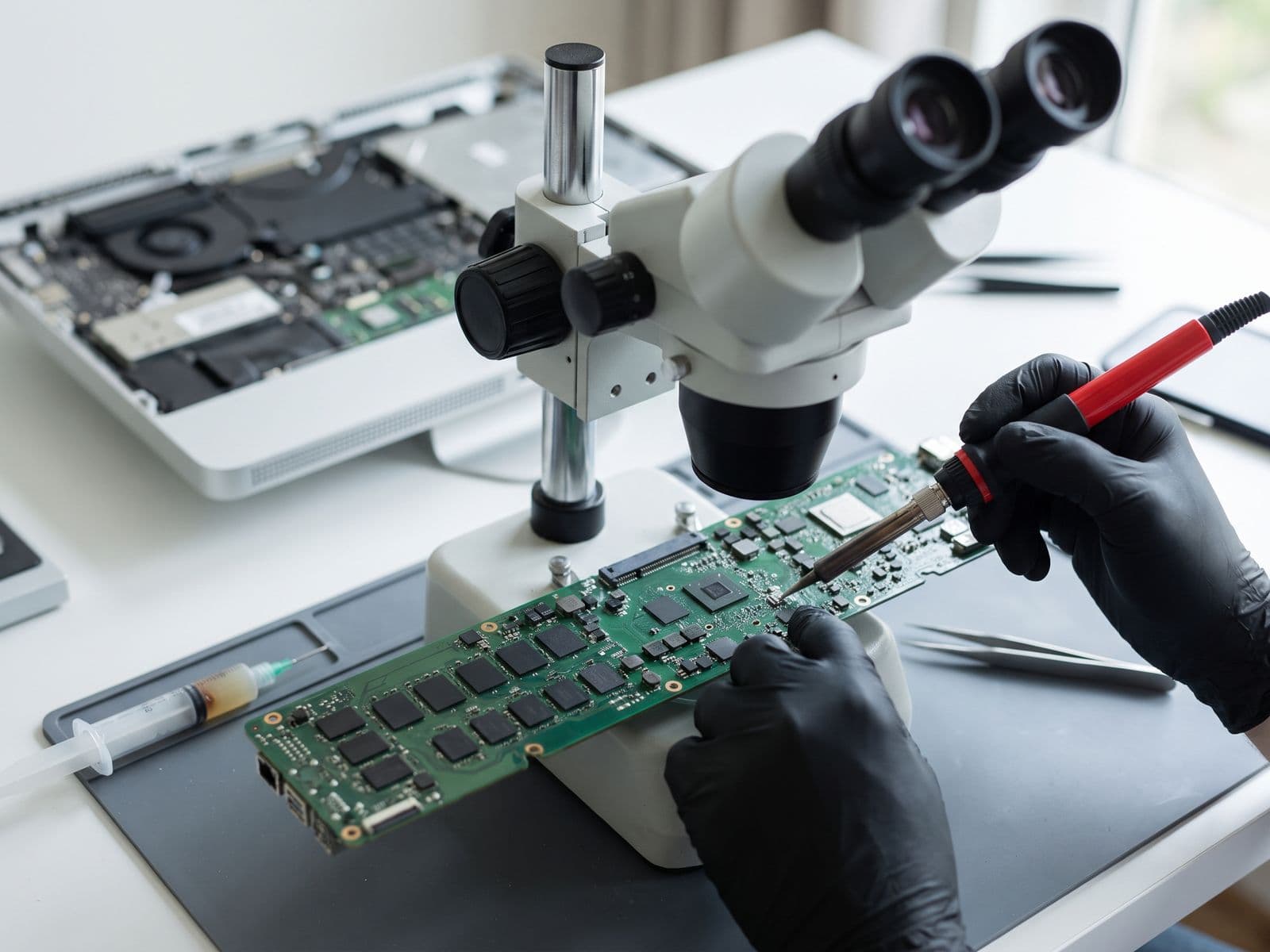 Baiki Logic Board iMac — repair iMac oleh TechFix Malaysia