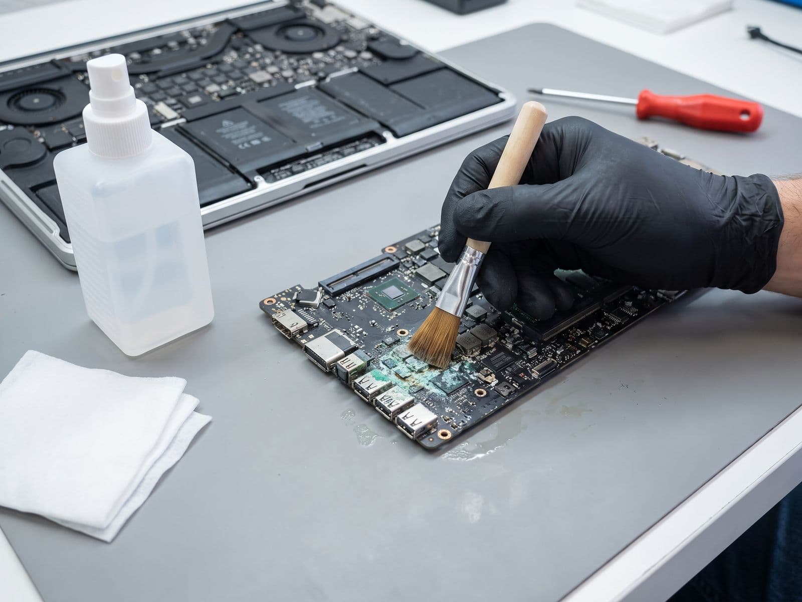 Laptop Tertumpah Air? Langkah Segera dan Anggaran Kos Repair